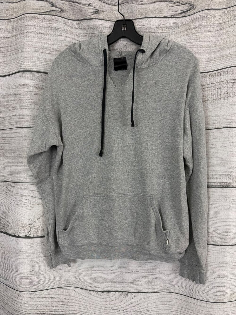 Love Junkie Gray Hooded Sweatshirt Size S